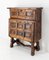 Vintage Spanish Pine and Wrought Iron Cocktail Bar Cabinet 3