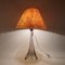 Lampada da tavolo grande in cristallo, anni '60, Immagine 9