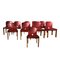 Model 121 Dining Chairs by Tobia & Afra Scarpa for Cassina, 1967, Set of 10, Image 1