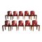 Model 121 Dining Chairs by Tobia & Afra Scarpa for Cassina, 1967, Set of 10 2