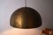 Mid-Century German Space Age Pendant Lamp in Bronze from Staff 2