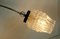 Lámpara de techo Sputnik de laca negra y cromo, años 60, Imagen 8