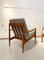Teak & Bouclé 118 Lounge Easy Chairs by Grete Jalk for France & Son, Denmark, 1960s, Set of 2 10