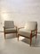 Teak & Bouclé 118 Lounge Easy Chairs by Grete Jalk for France & Son, Denmark, 1960s, Set of 2, Image 4