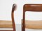 Mid-Century Danish Teak & Paper Cord Model 75 Chairs by Niels Otto Møller, Set of 6 8
