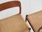 Mid-Century Danish Teak & Paper Cord Model 75 Chairs by Niels Otto Møller, Set of 6 7