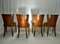 Art Deco H-214 Dining Chairs by Jindrich Halabala for UP Závody, 1939, Set of 4 2