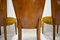 Art Deco H-214 Dining Chairs by Jindrich Halabala for UP Závody, 1939, Set of 4, Image 4