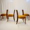 Art Deco H-214 Dining Chairs by Jindrich Halabala for UP Závody, 1939, Set of 4 7