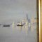 Venezia Scorcio della Laguna, 19th Century, Oil on Canvas, Framed, Image 8