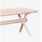 Tikku Dining Table and 2 Benches by Made by Choice, Set of 3 11
