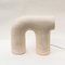 Arche #3 White Stoneware Table Lamp by Elisa Uberti 2