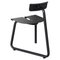 Schwarzer SPC Stuhl von Atelier Thomas Serruys 1