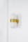 Nuvol Double Brass Wall Light by Contain 2