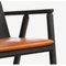 Schwarzer Valo Sessel mit natürlichem Leder von Made by Choice 3