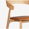 Natural Leather Nude Dining Chair by Made by Choice 5