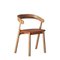 Natural Leather Nude Dining Chair by Made by Choice 2