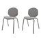Fabric Loulou Chairs by Shin Azumi, Set of 2 2