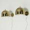 Brass Wall Lamps from Bergboms, Set of 2 1