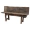 Rustic Bench in Solid Wood, 1920 1