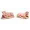 Mid-Century Animal Sculptures in Clay, Set of 2, Image 1