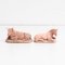 Mid-Century Animal Sculptures in Clay, Set of 2, Image 3