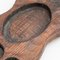 Vassoio antico rustico in ferro e legno, anni '50, Immagine 9