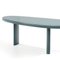 Sage Green Lacquered Wood Dining Table en Forme Libre by Charlotte Perriand for Cassina 5