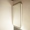 Backlit Mirror with Curved Wooden Frame 14