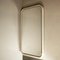 Backlit Mirror with Curved Wooden Frame 7