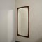Espejo rectangular con marco de madera de Isa Bergamo, años 60, Imagen 6
