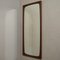 Espejo rectangular con marco de madera de Isa Bergamo, años 60, Imagen 7