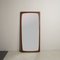 Rectangular Mirror with Wood Frame from Isa Bergamo, 1960s, Image 1
