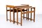 Danish Teak Nesting Tables, 1960s, Set of 3 2