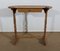 Solid Oak Flying Service Table, 1900 5