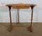 Solid Oak Flying Service Table, 1900 15