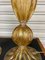 Golden Murano Glass Table Lamps by Alberto Donna, 1980, Set of 2 3