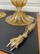 Goldene Tischlampen aus Muranoglas von Alberto Donna, 1980, 2er Set 5