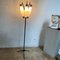 Italian Floor Lamp with Brass Details, 1950s, Image 2