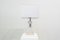 Table Lamp in Marble and Steel, 1960s 1