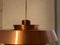 Danish Modern Hanging Lamp in Copper by Johannes Hammerborg for Fog & Morup, Image 3