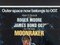 Moonraker Film Ankündigungsposter mit Roger Moore 11