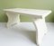 White Painted Wooden Stool, Image 2