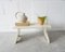 White Painted Wooden Stool, Image 10