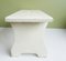 White Painted Wooden Stool 6