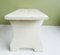 White Painted Wooden Stool, Image 6