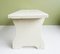 White Painted Wooden Stool 4