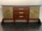 Art Decò Sideboard in Solid Lacquered & Painted Mahogany 1