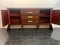 Art Decò Sideboard in Solid Lacquered & Painted Mahogany, Image 12