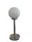 Lámpara de mesa Bauhaus de cromo, años 30, Imagen 1